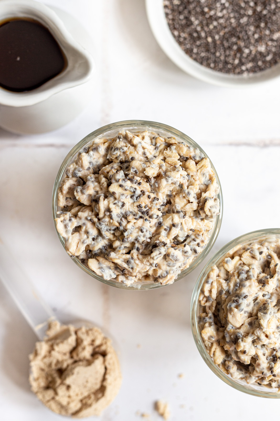 Protein Powder Overnight Oats (Vegan)